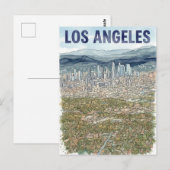 Los Angeles Briefkaart (Voorkant / Achterkant)