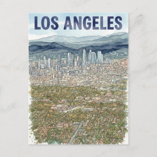 Los Angeles Briefkaart
