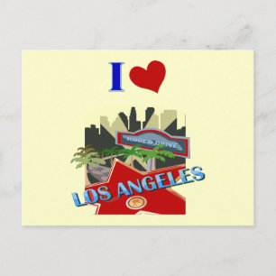 Los Angeles Briefkaart