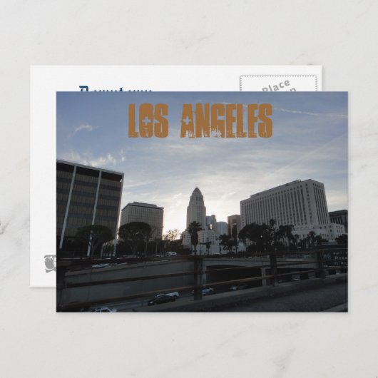 Los Angeles briefkaart (Voorkant / Achterkant)