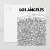 Los Angeles Briefkaart (Voorkant / Achterkant)