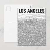 Los Angeles Briefkaart (Voorkant / Achterkant)