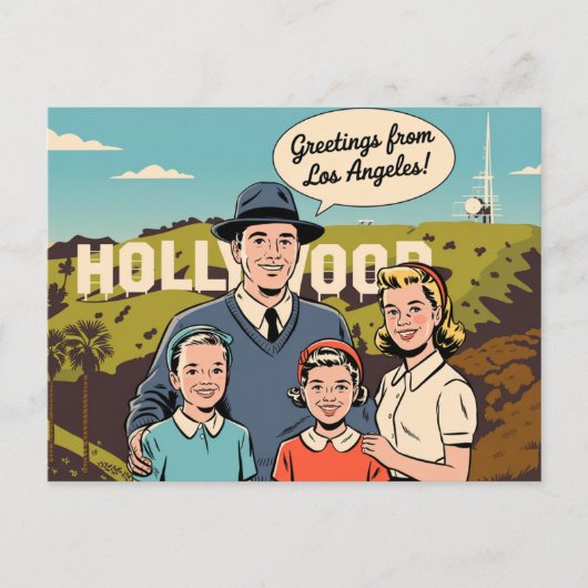 Los Angeles Briefkaart (Voorkant)
