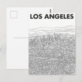 Los Angeles Briefkaart (Voorkant / Achterkant)