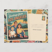 Los angeles briefkaart (Voorkant)