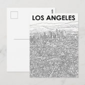 Los Angeles Briefkaart (Voorkant / Achterkant)