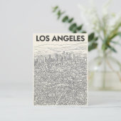 Los Angeles Briefkaart (Staand voorkant)