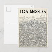 Los Angeles Briefkaart (Voorkant / Achterkant)