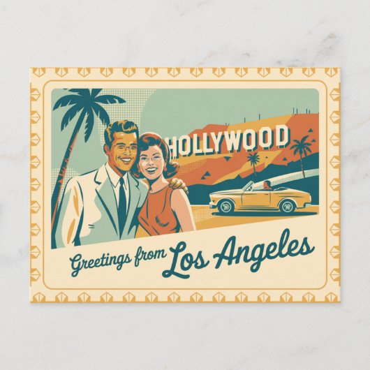 Los Angeles Briefkaart (Voorkant)