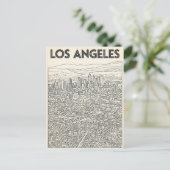 Los Angeles Briefkaart (Staand voorkant)