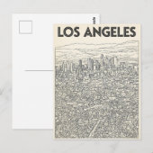Los Angeles Briefkaart (Voorkant / Achterkant)