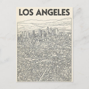 Los Angeles Briefkaart