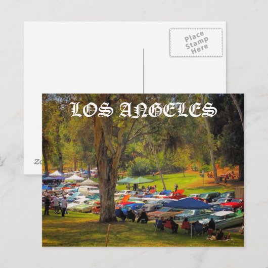 LOS ANGELES BRIEFKAART (Voorkant / Achterkant)