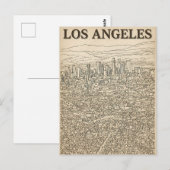 Los Angeles Briefkaart (Voorkant / Achterkant)