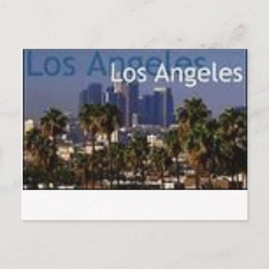 los angeles briefkaart (Voorkant)