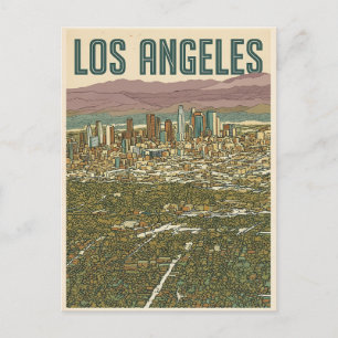 Los Angeles Briefkaart