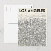 Los Angeles Briefkaart (Voorkant / Achterkant)