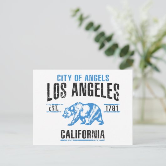 Los Angeles Briefkaart (Staand voorkant)