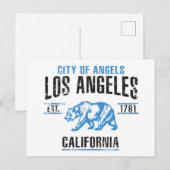 Los Angeles Briefkaart (Voorkant / Achterkant)