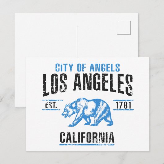Los Angeles Briefkaart (Voorkant / Achterkant)