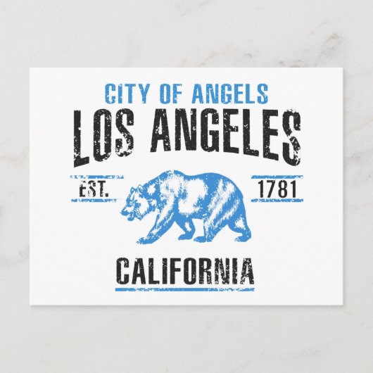 Los Angeles Briefkaart (Voorkant)
