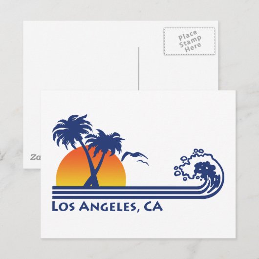 Los Angeles Briefkaart (Voorkant / Achterkant)