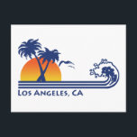 Los Angeles Briefkaart<br><div class="desc">Vintage Los Angeles Californië</div>