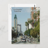 Los Angeles Briefkaart. Briefkaart (Voorkant / Achterkant)
