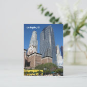 Los Angeles Briefkaart in de binnenstad. (Staand voorkant)