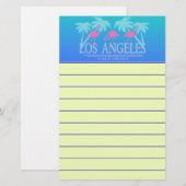Los Angeles Briefpapier (Voorkant / Achterkant)
