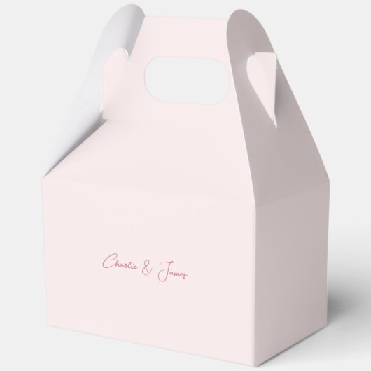 Los Angeles bruiloft Bedankdoosjes (Achterkant)