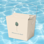 Los Angeles bruiloft Bedankdoosjes