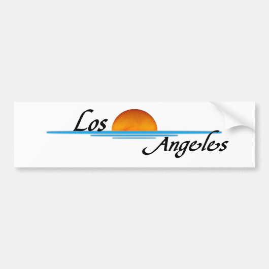 Los Angeles Bumpersticker (Voorkant)