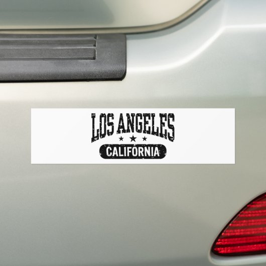 Los Angeles Bumpersticker (Op auto)