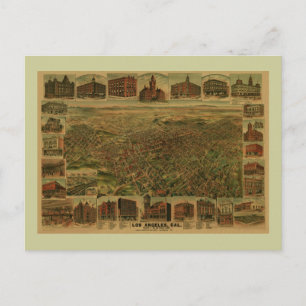 Los Angeles CA 1891 Briefkaart
