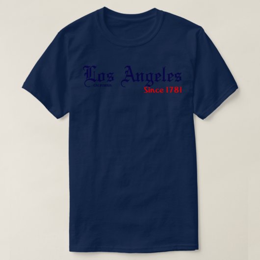 LOS ANGELES CA 1 T-SHIRT (Design voorkant)