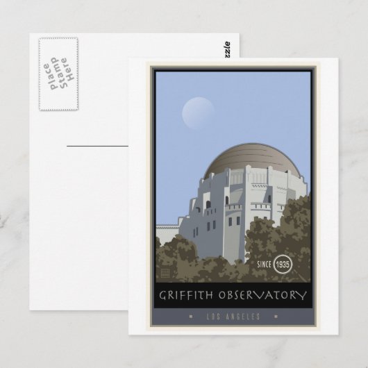 Los Angeles, CA Briefkaart (Voorkant / Achterkant)