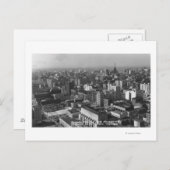 Los Angeles, CA Downtown Uitzicht uit City Hall Briefkaart (Voorkant / Achterkant)