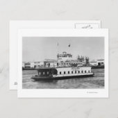 Los Angeles, CA Ferry Islander bij Harbour Briefkaart (Voorkant / Achterkant)
