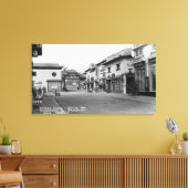 Los Angeles, CA Ginling Way Chinatown op Broadwa Canvas Afdruk (Insitu (Woonkamer))