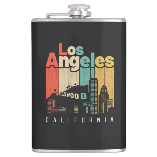 Los Angeles CA Heupfles (Voorkant)