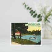 Los Angeles CA Hollenbeck Park 1910s Briefkaart (Staand voorkant)