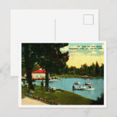 Los Angeles CA Hollenbeck Park 1910s Briefkaart (Voorkant / Achterkant)