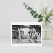 Los Angeles, CA New Chinatown Street Scene Briefkaart (Staand voorkant)