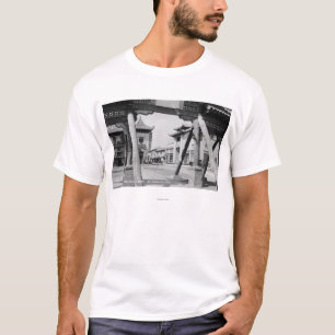 Los Angeles, CA New Chinatown Street Scene T-shirt
