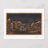 Los Angeles, CA - Olvera Street Briefkaart (Voorkant)