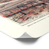 Los Angeles, CA Panoramic Map - 1891 Poster (Hoek)