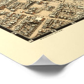 Los Angeles, CA Panoramic Map - 1909 Poster (Hoek)