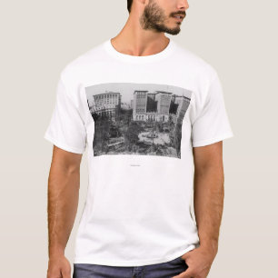 Los Angeles, CA Perishing Square en Biltmore T-shirt