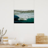 Los Angeles, CA Perspective I-satellietafdrukkaart Poster (Keuken)